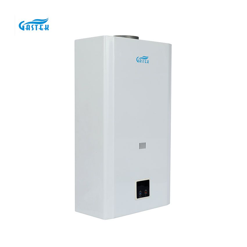 Temperatura costante 10L 12L 16L 18L Tipo di canna fumaria Pannello LCD a parete Senza serbatoio Riscaldatore di acqua calda a gas naturale istantaneo GPL per doccia