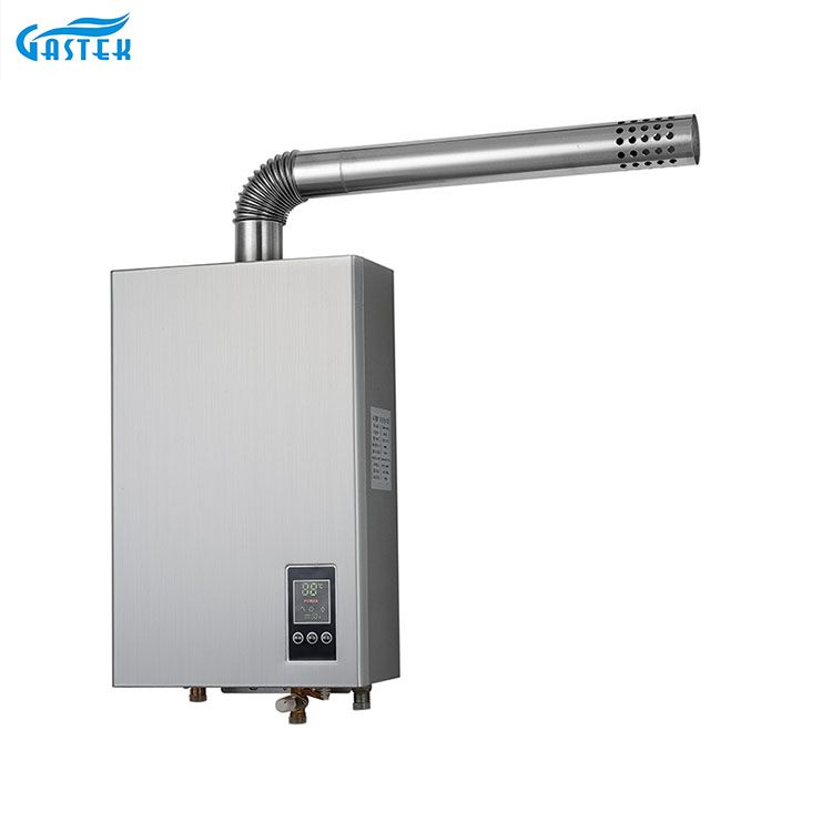 Elettricità 220 V 110 V Scaldaacqua caldo a gas di tipo compatto a temperatura costante e di dimensioni compatte