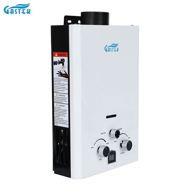 Caldaia portatile Elettrodomestico a parete Tipo doccia Scaldabagno a gas GPL per bagno